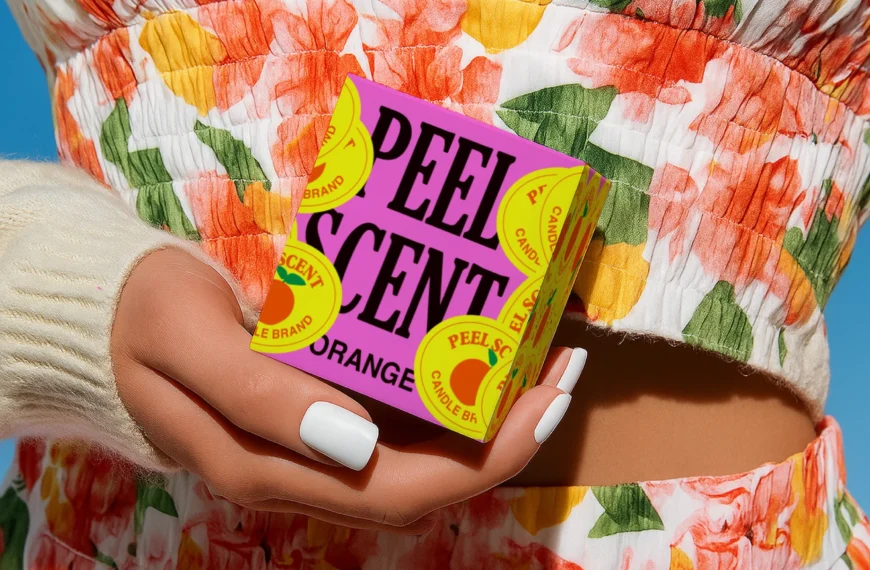 Peel Scent’s Zesty Packaging Doesn’t Skimp on the Stickers