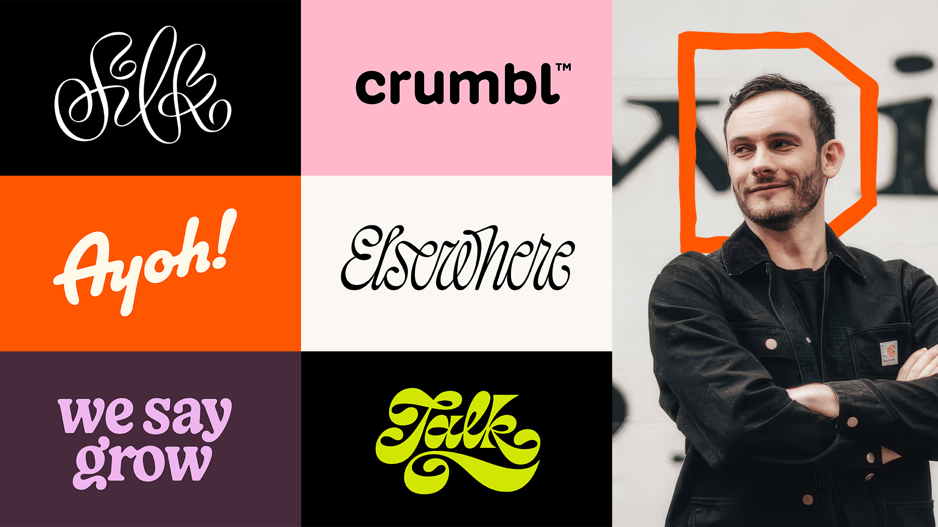 Branding, Lettering, and Packaging Multihyphenate Alec Tear Refuses to Stand Still