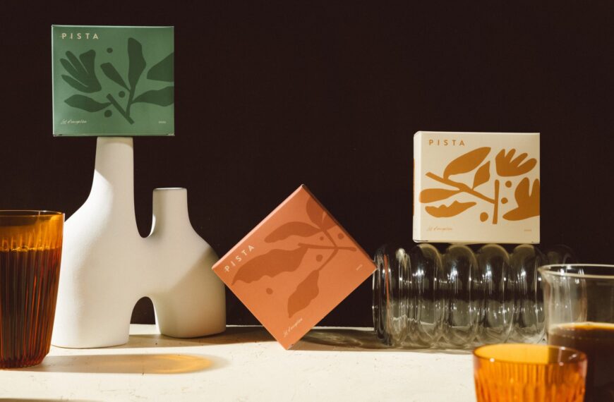 Pista’s Gorgeous Coffee Packaging is Brewed To Impress