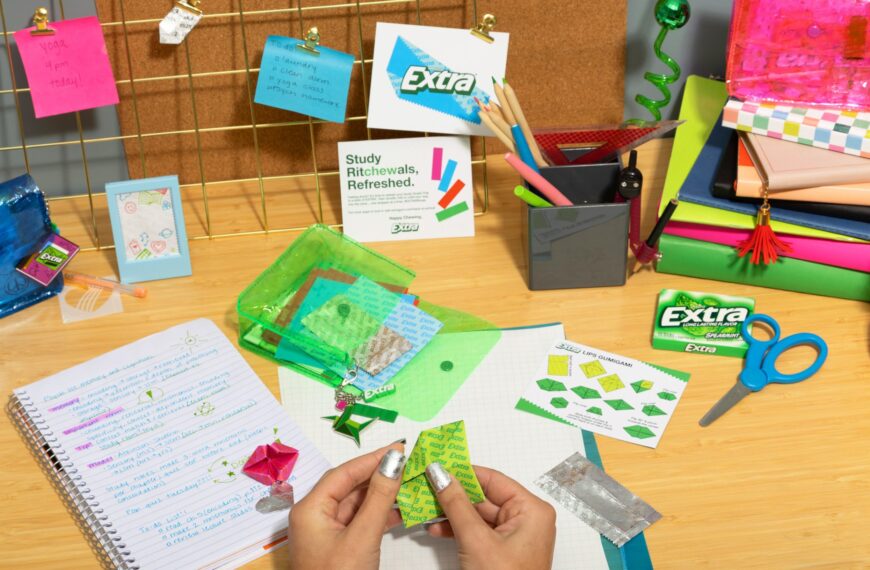 Extra Gum’s ‘Ritual Packs’ Inspired By Good Studying Habits