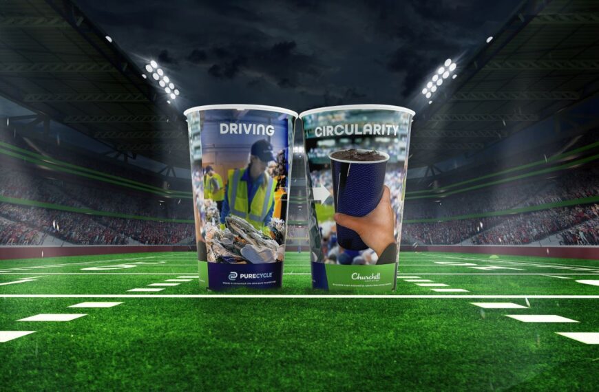 PureCycle resin adopted in new recycled cinema souvenir cup range