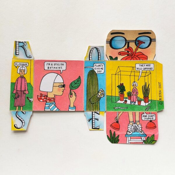 Mariëtte Strik Prints Comics on Everyday Packaging