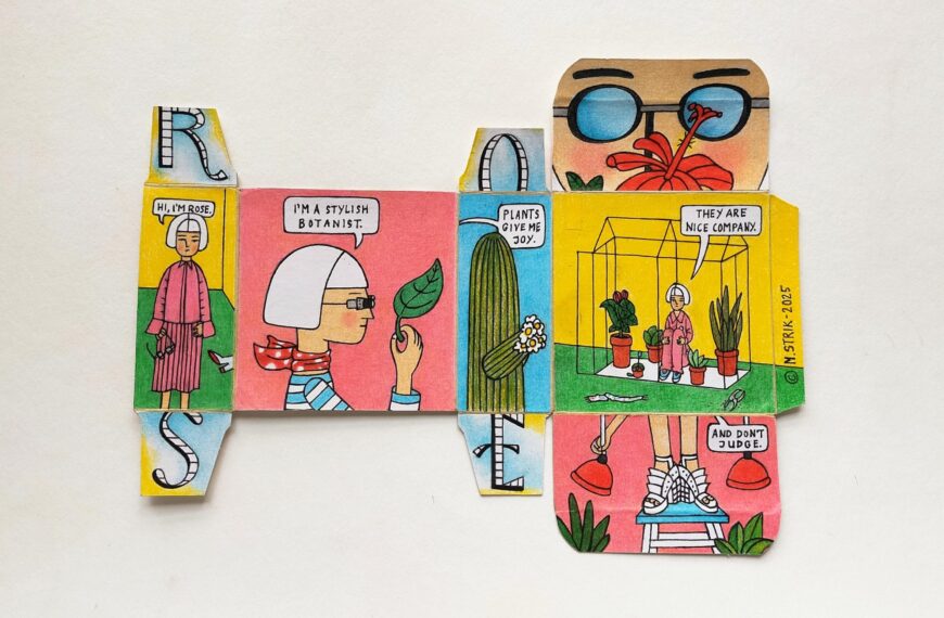 Mariëtte Strik Prints Comics on Everyday Packaging