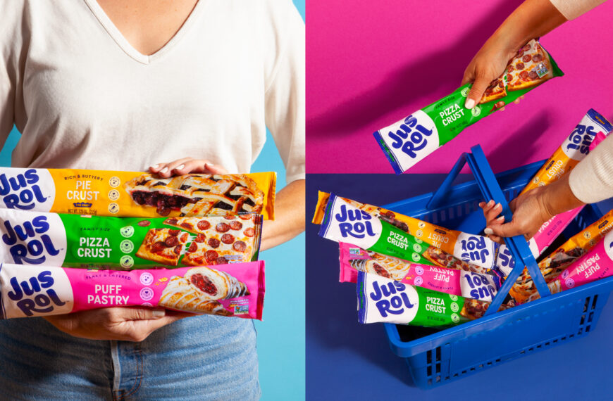 JusRol Rebrand Serves Up Packaging That Really Takes the Cake