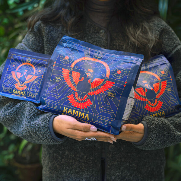 Kamma Himalayan Coffee’s Packaging Takes Flight
