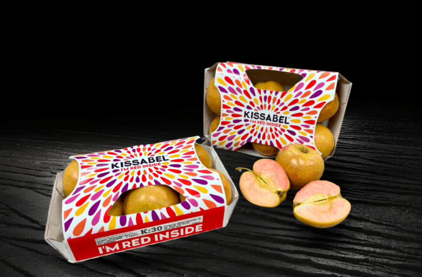 Ravenwood unveils linerless six-pack format for Kissabel apples