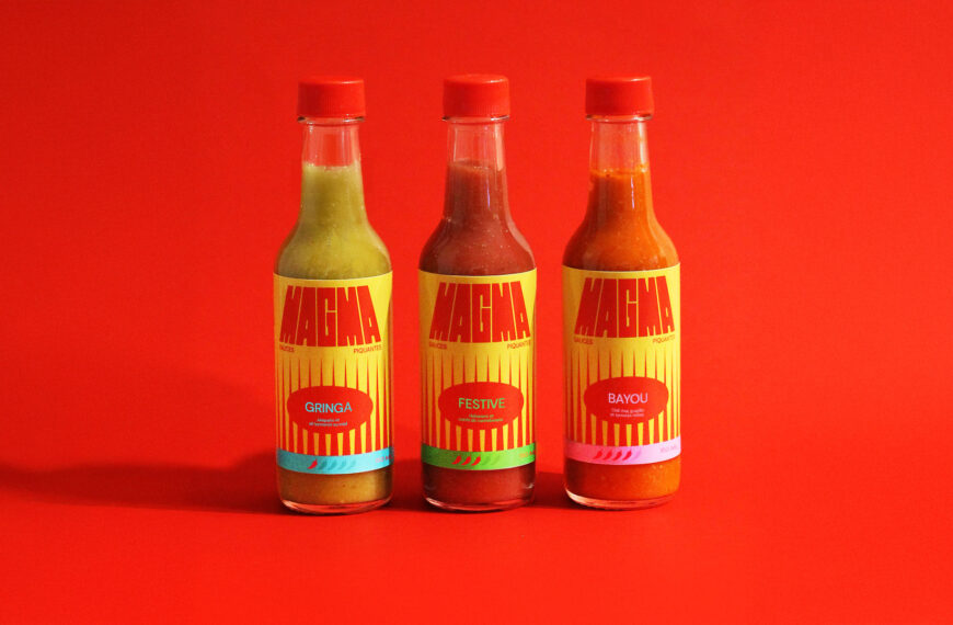 Magma Turns Up the Heat on Hot Sauce with Fiery Design Flair