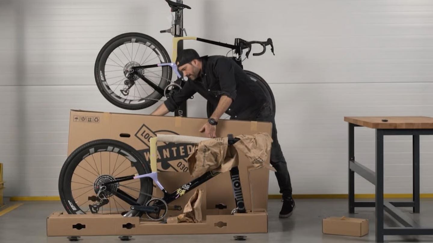 Mondi and Polana Bikes present recyclable paper bicycle packaging