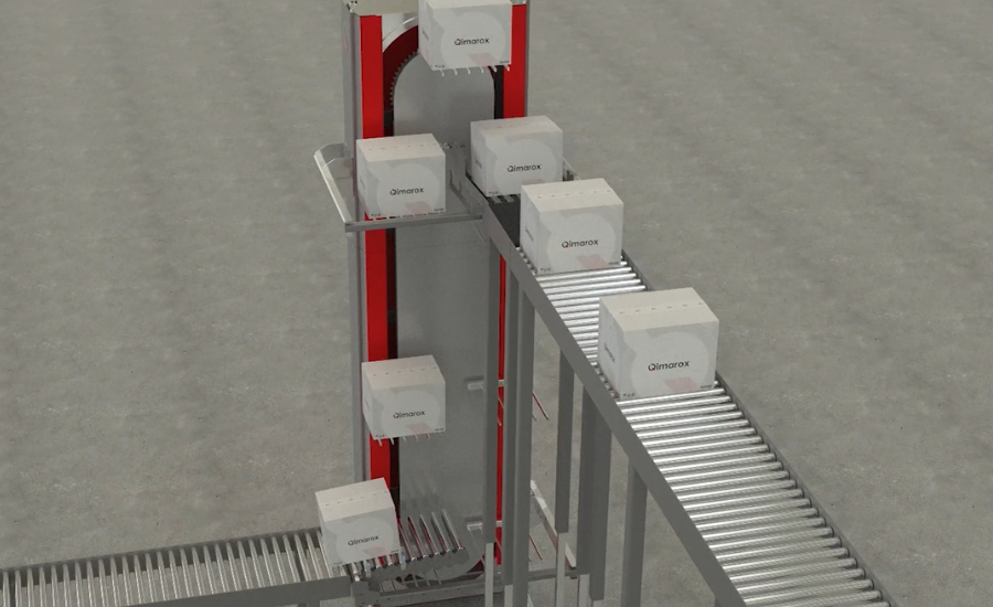 Beverage Manufacturer Sees Success with Qimarox Vertical Conveyor
