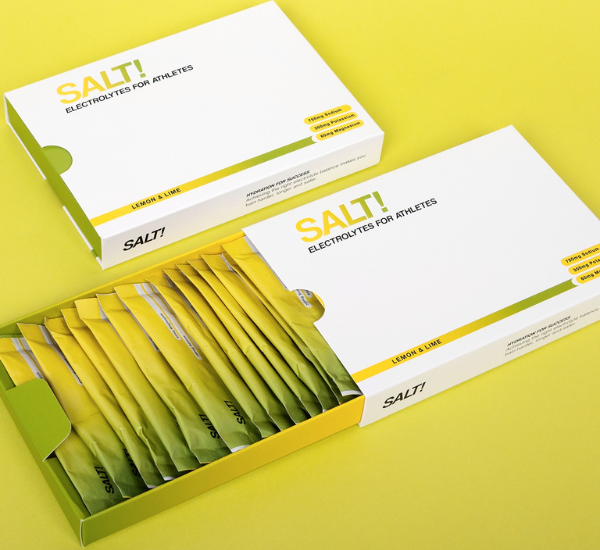 SALT! Supplements Enlists Metsä Board for Stick Sachet Packaging