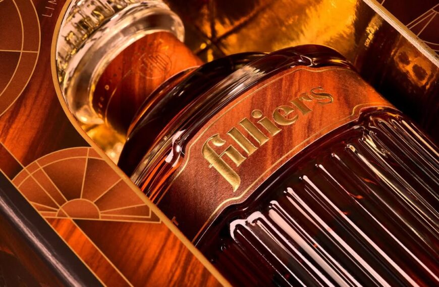 Filliers Pours On the Art Deco Flair with Showstopping Whisky Design