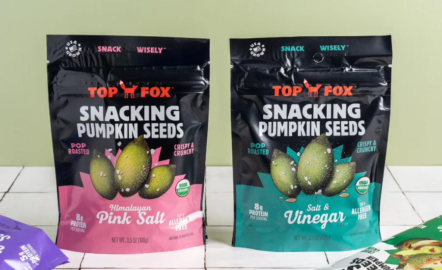 Top Fox's Pumpkin Seeds Stand Out in Stores with Revamped Packaging