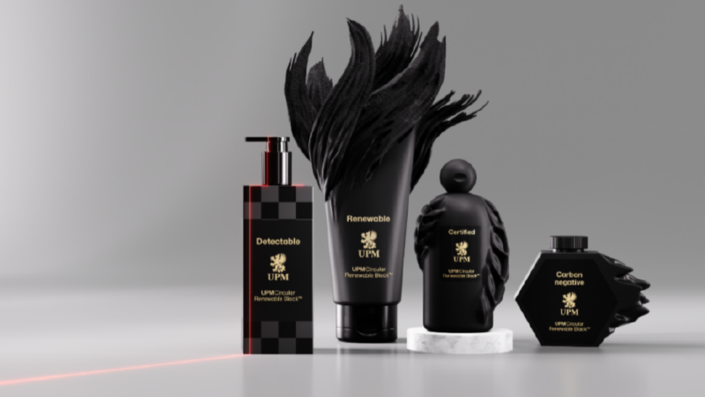 UPM launches NIR-detectable bio-based black pigment for packaging 