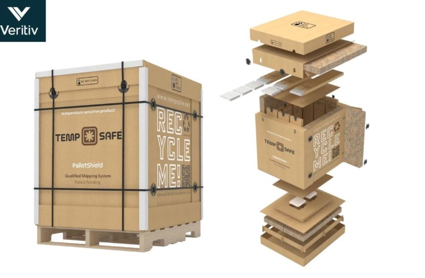 Veritiv unveils fibre-based pallet shipper for biopharma cold chain 