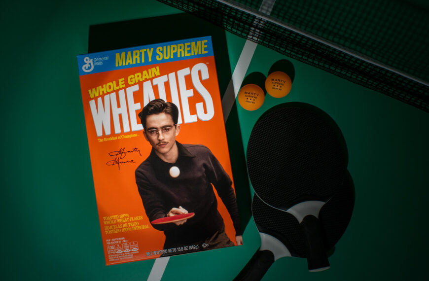 The Breakfast of Ping Pong Champions? Chalamet’s ‘Marty Supreme’ Gets His Own Wheaties Box