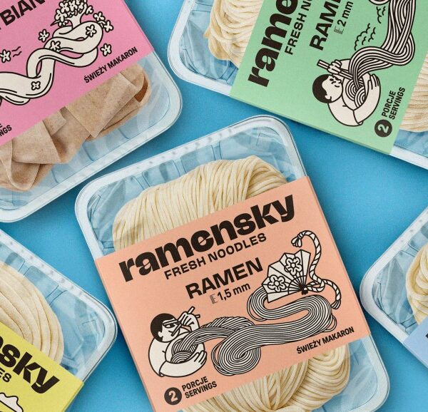 Ramensky’s Packaging Makes Fresh Look Smart