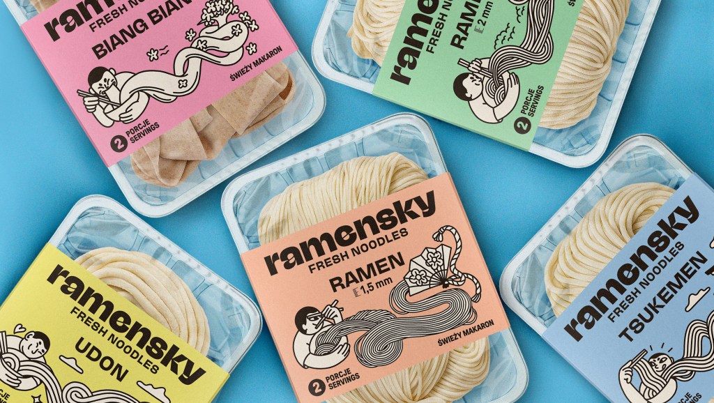 Ramensky’s Packaging Makes Fresh Look Smart