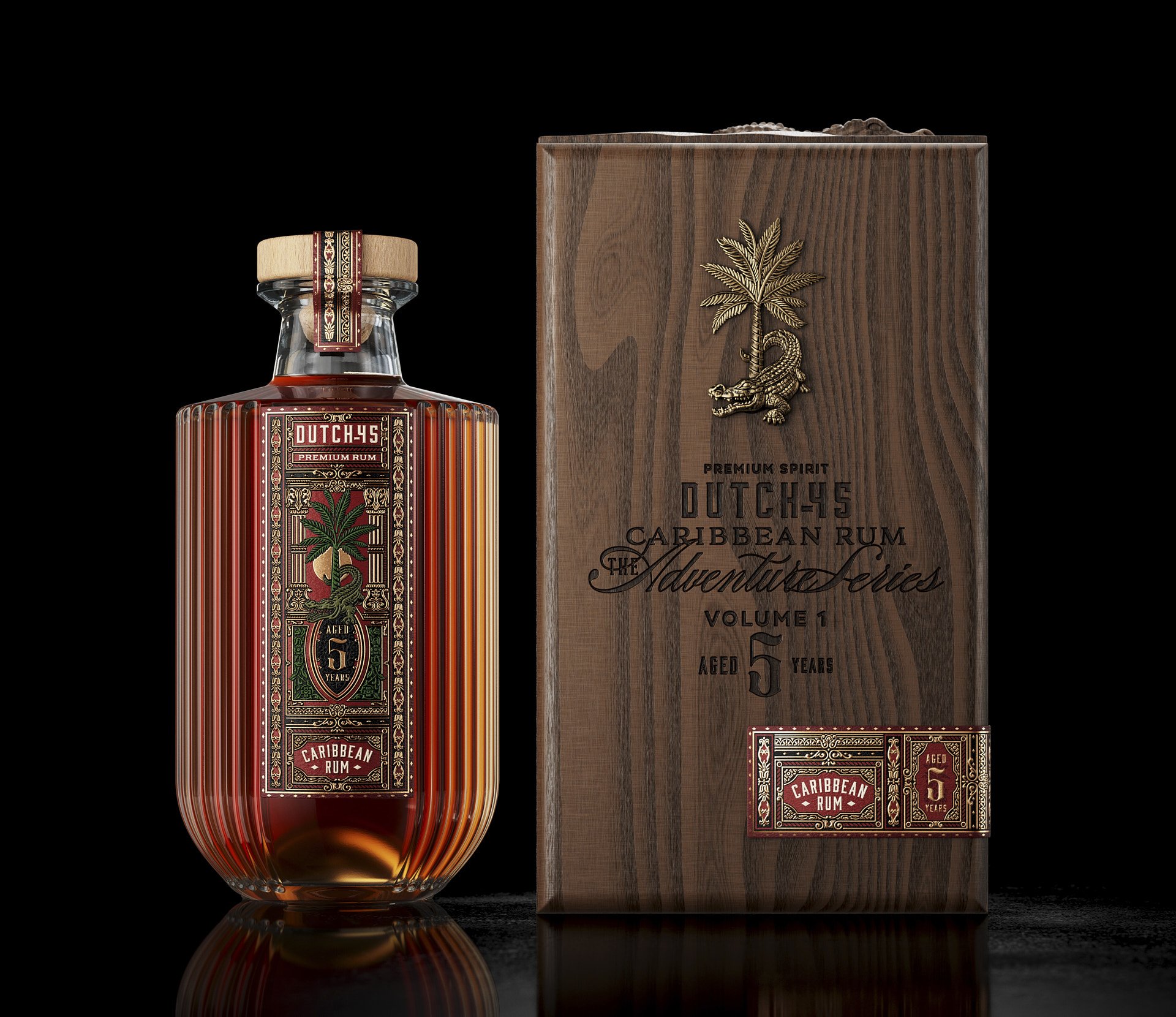 Dutch 45 Premium Rum Is Where Art Deco Meets Caribbean Craft