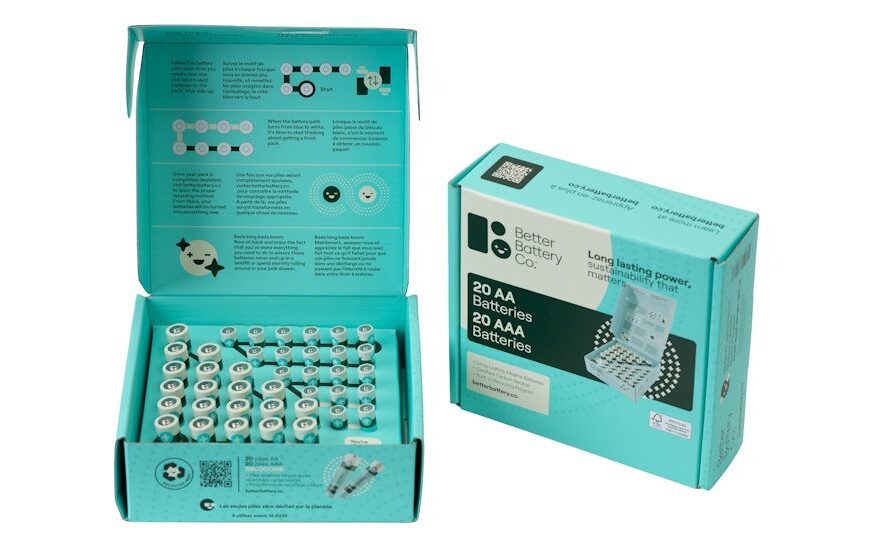 Better Battery Co. Touts Plastic-Free Packaging, Carbon Neutrality