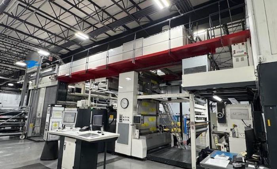 Cadillac Products Packaging Company Acquires 10-Color CI Flexographic Press