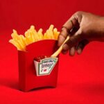HEINZ Unveils First Fry Box with Built-In Condiment Compartment