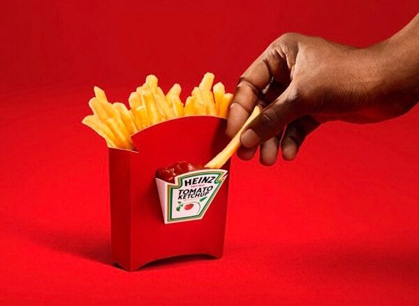 HEINZ Unveils First Fry Box with Built-In Condiment Compartment