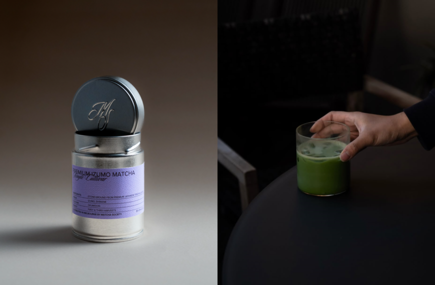 Matcha Society Attempts To Build a New Visual Language for the Category