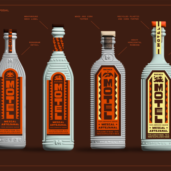 No Vacancy for Boring Bottles: Motel Mezcal Checks Design Into the Top Shelf