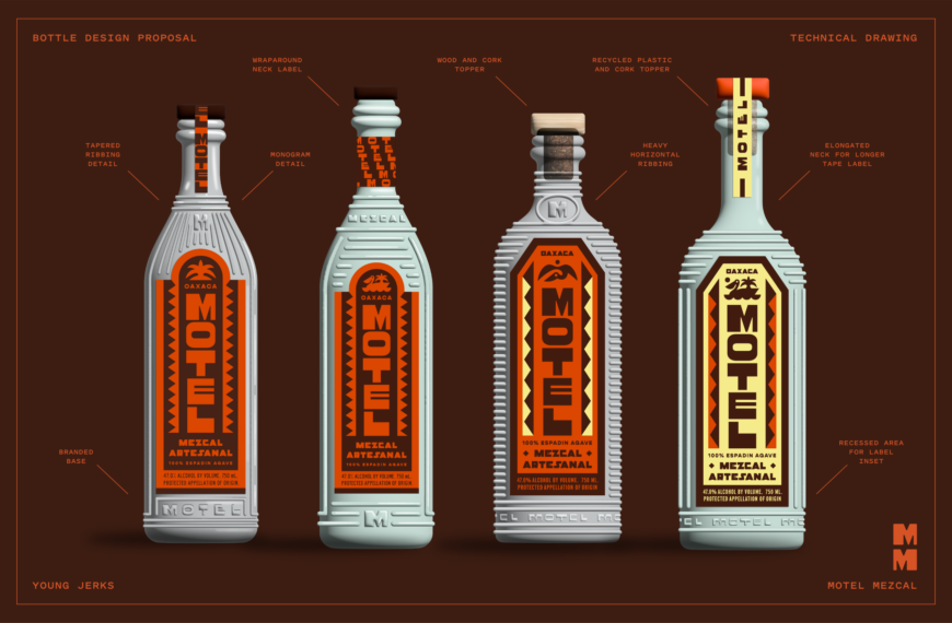 No Vacancy for Boring Bottles: Motel Mezcal Checks Design Into the Top Shelf