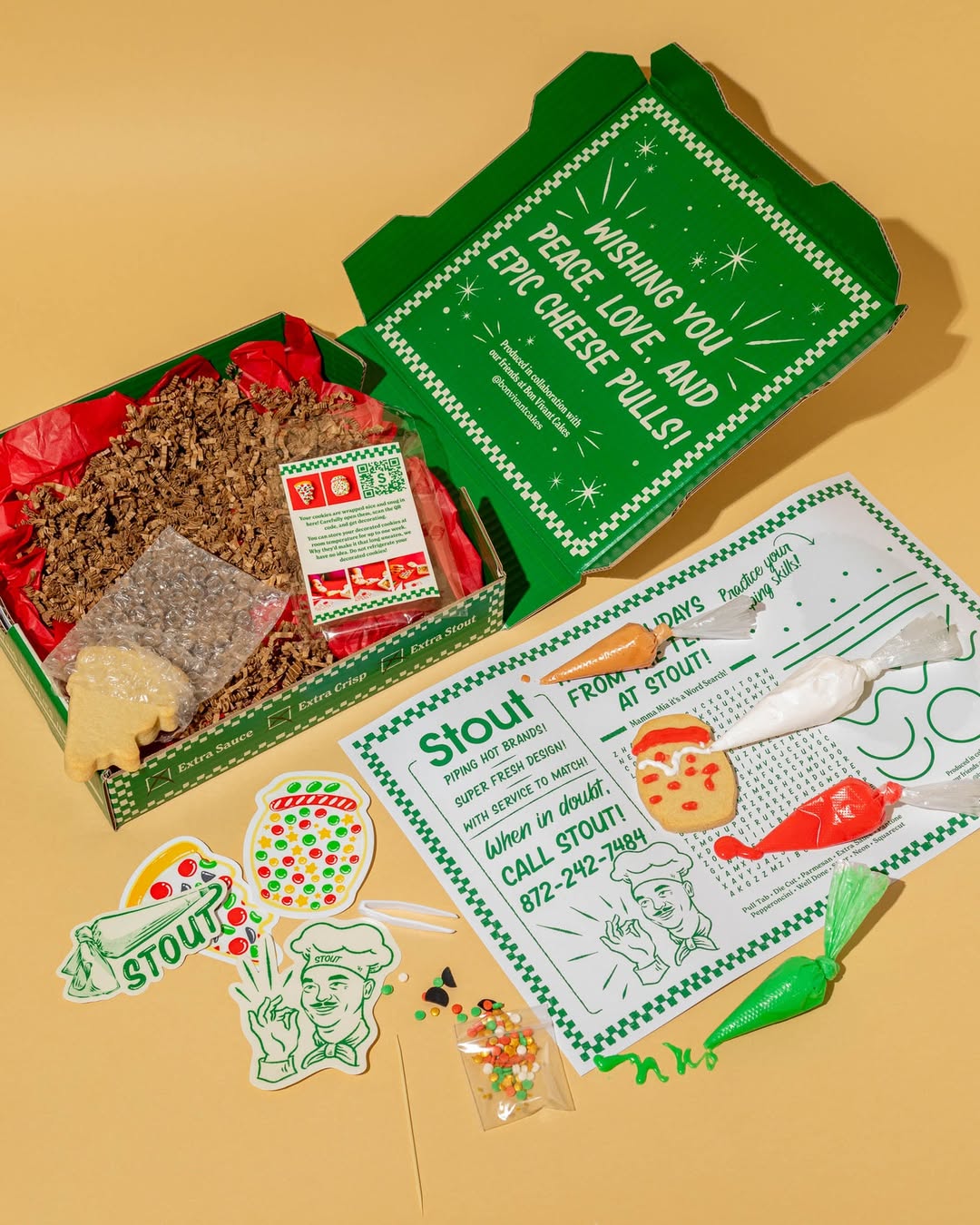 Stout Turns Neighborhood Pizza Shop Nostalgia Into a Gift