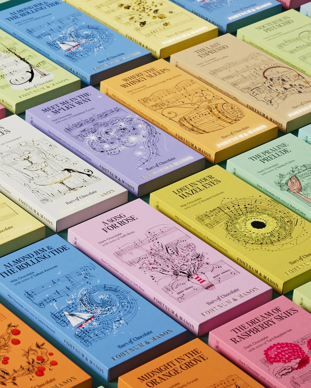 Designing Taste Through Sound Otherway’s Chocolate Packaging for Fortnum & Mason