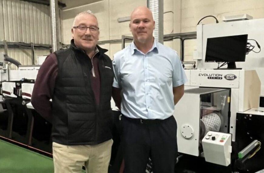 Viscose Closures adds Mark Andy press to expand production capabilities