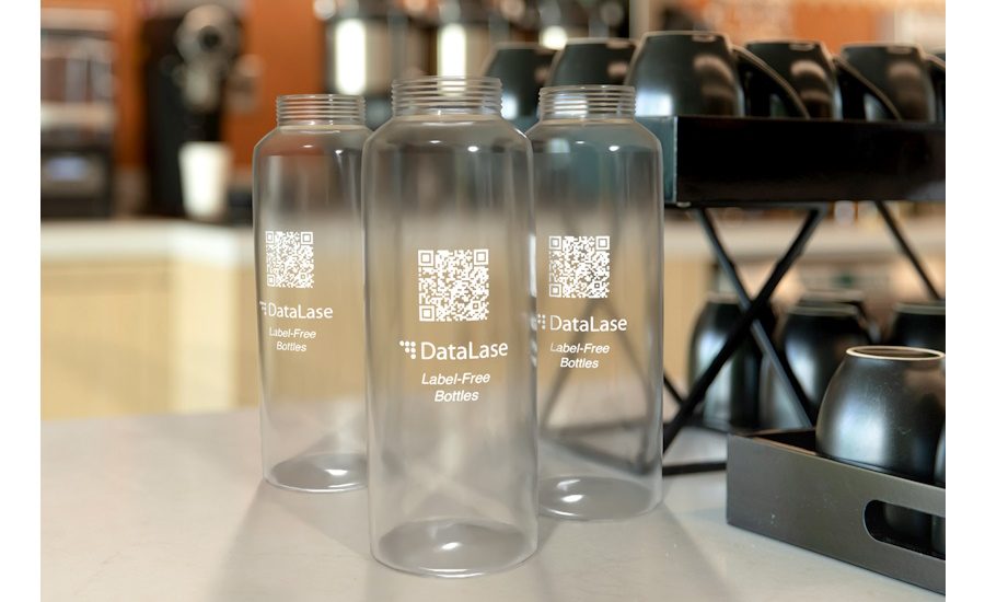 DataLase launches label-free, clear-to-white coating for plastic bottles