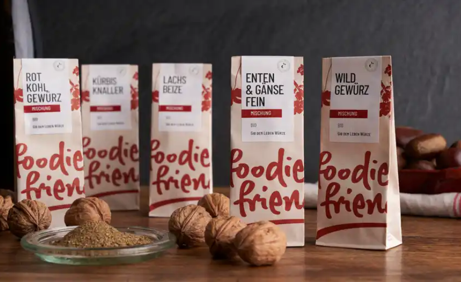one.five Provides Organic Spice Manufacturer with Paper-Based Packaging