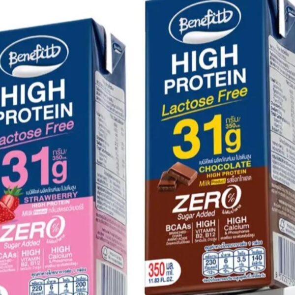 Benefitt introduces high-protein UHT milk in SIG cartons in Thailand