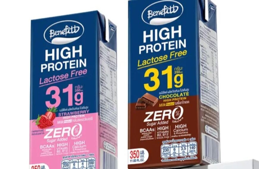 Benefitt introduces high-protein UHT milk in SIG cartons in Thailand