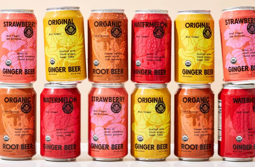 Moonglade Soda’s Redesign Brings California Clean to the Cooler