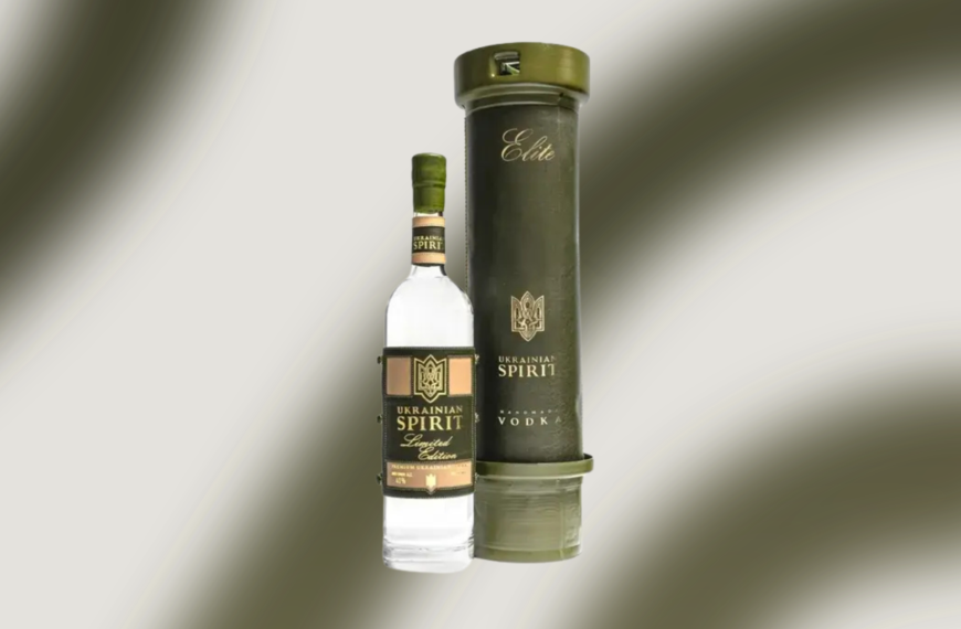 SPYRT Releases Vodka With Packaging Made From Howitzer Shells