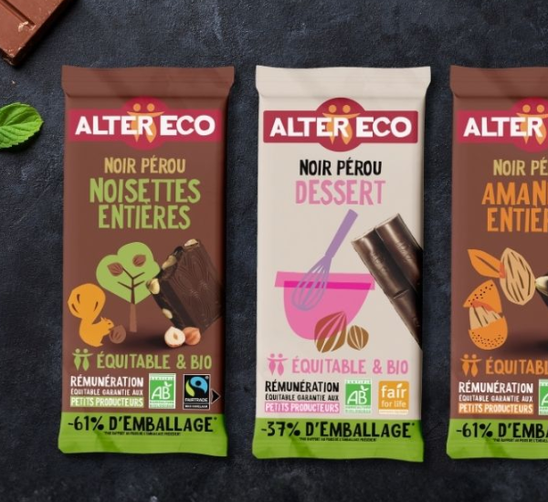 Alter Eco Partners with Amcor to Develop Paper-Based Chocolate Packaging