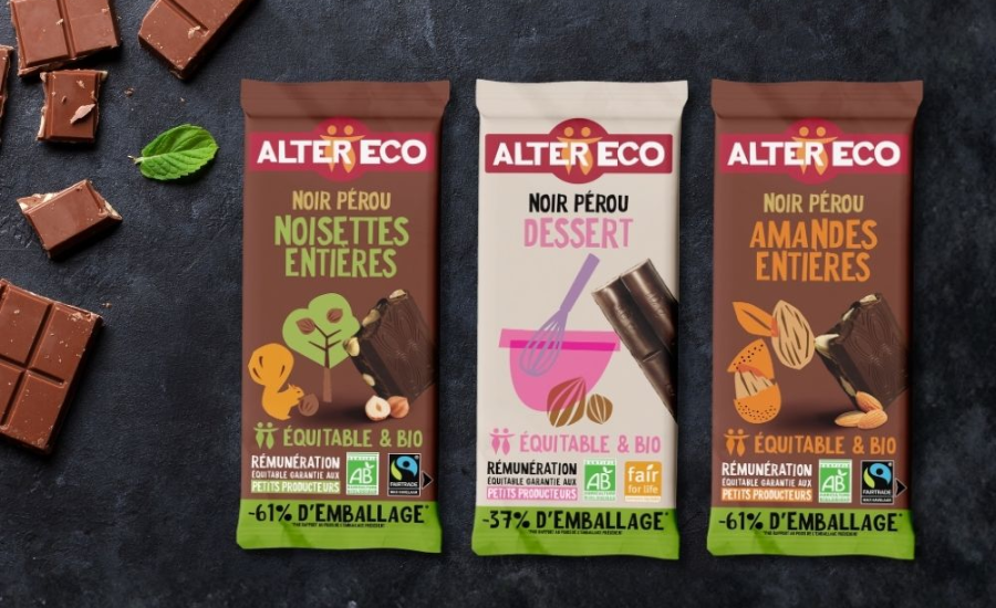 Alter Eco Partners with Amcor to Develop Paper-Based Chocolate Packaging