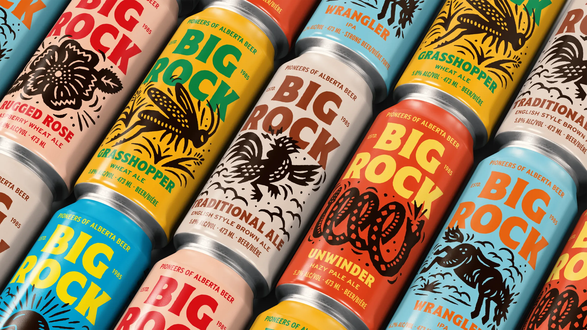 Big Rock Brewery’s Redesign Finds the Humor Without Forcing It