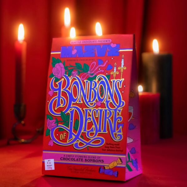 Young Jerks Turn Vintage Romance Novel Tropes Into Chocolate Packaging