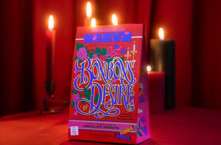 Young Jerks Turn Vintage Romance Novel Tropes Into Chocolate Packaging