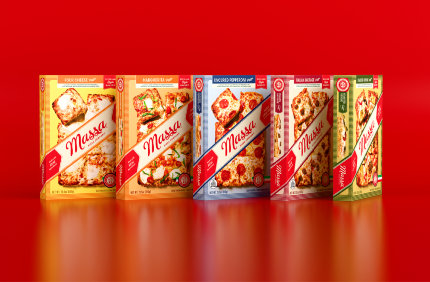 Massa’s New Frozen Pizza Box Celebrates Its Sicilian Roots