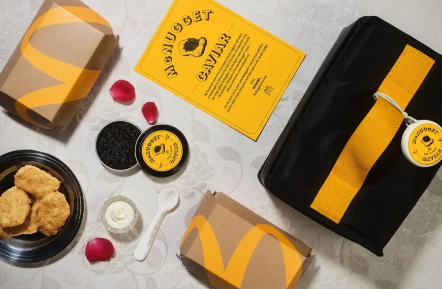 McDonald’s Introduces the McNugget Caviar Kit