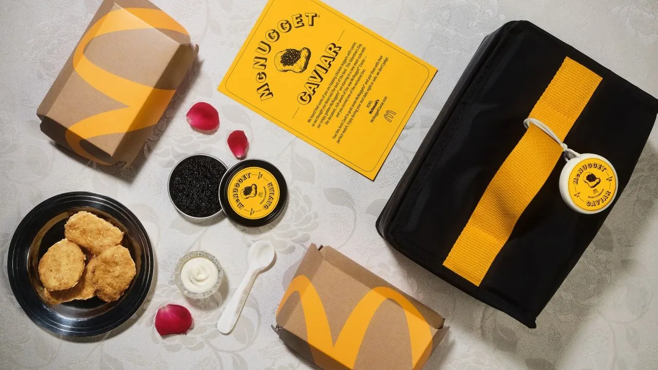 McDonald’s Introduces the McNugget Caviar Kit