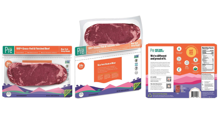 Pre Brands Launches Refreshed Packaging for Steak and Ground Beef Products
