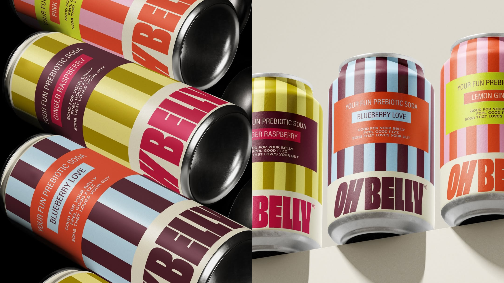 OH BELLY’s Soda Cans Celebrate the Humble Awning