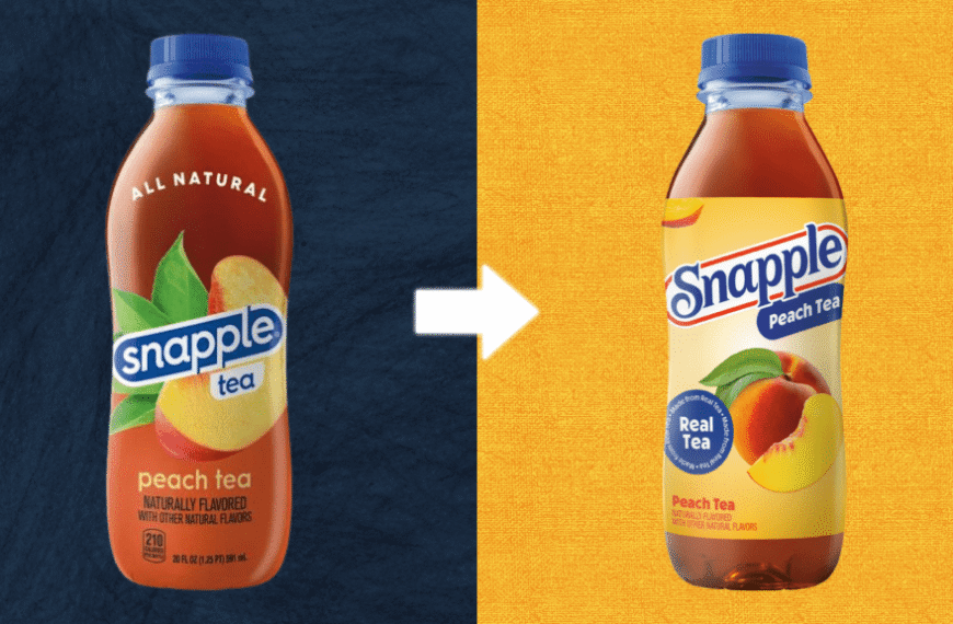 Snapple Mostly Revives its 90s Look, But Don’t Expect A Glass Bottle Comeback