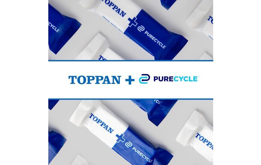 PureCycle Technologies, TOPPAN Partner to Deliver Packaging with Recycled Content